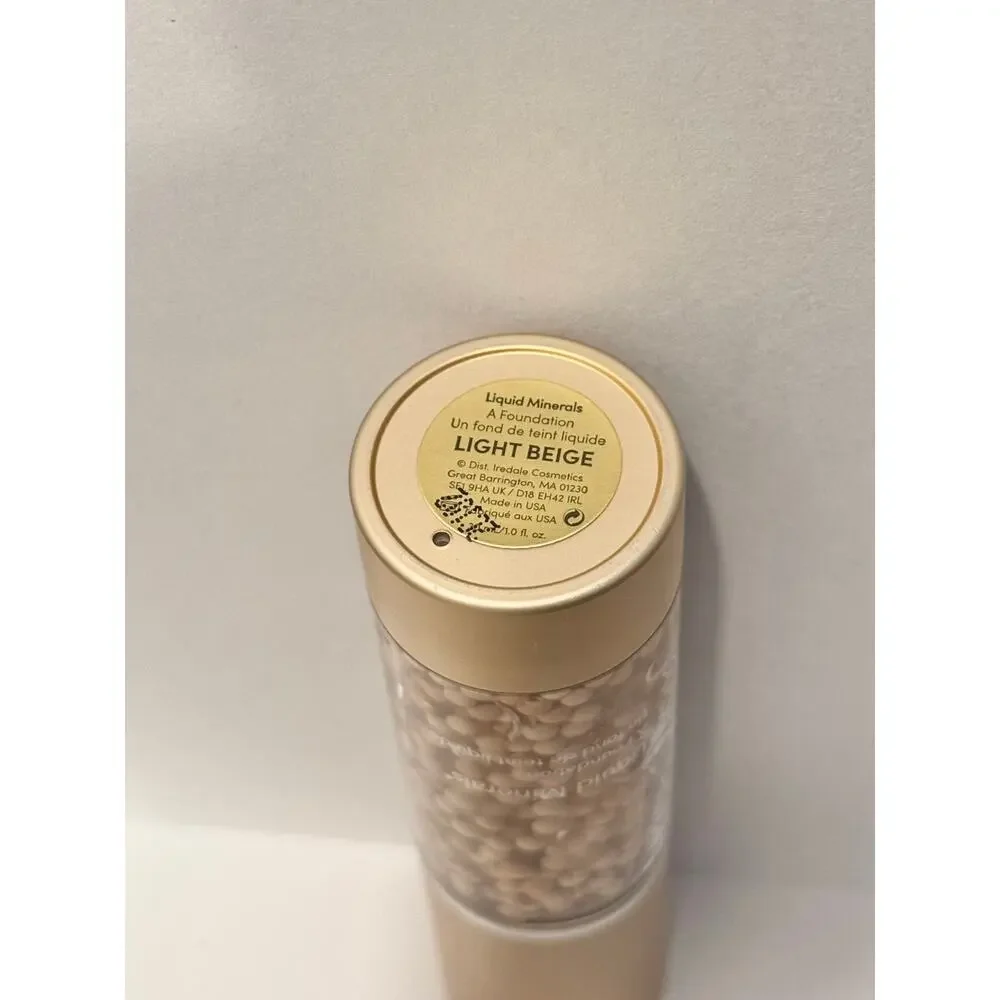 NEW Jane Iredale Liquid Minerals‎ Foundation - Light Beige - NEW without box